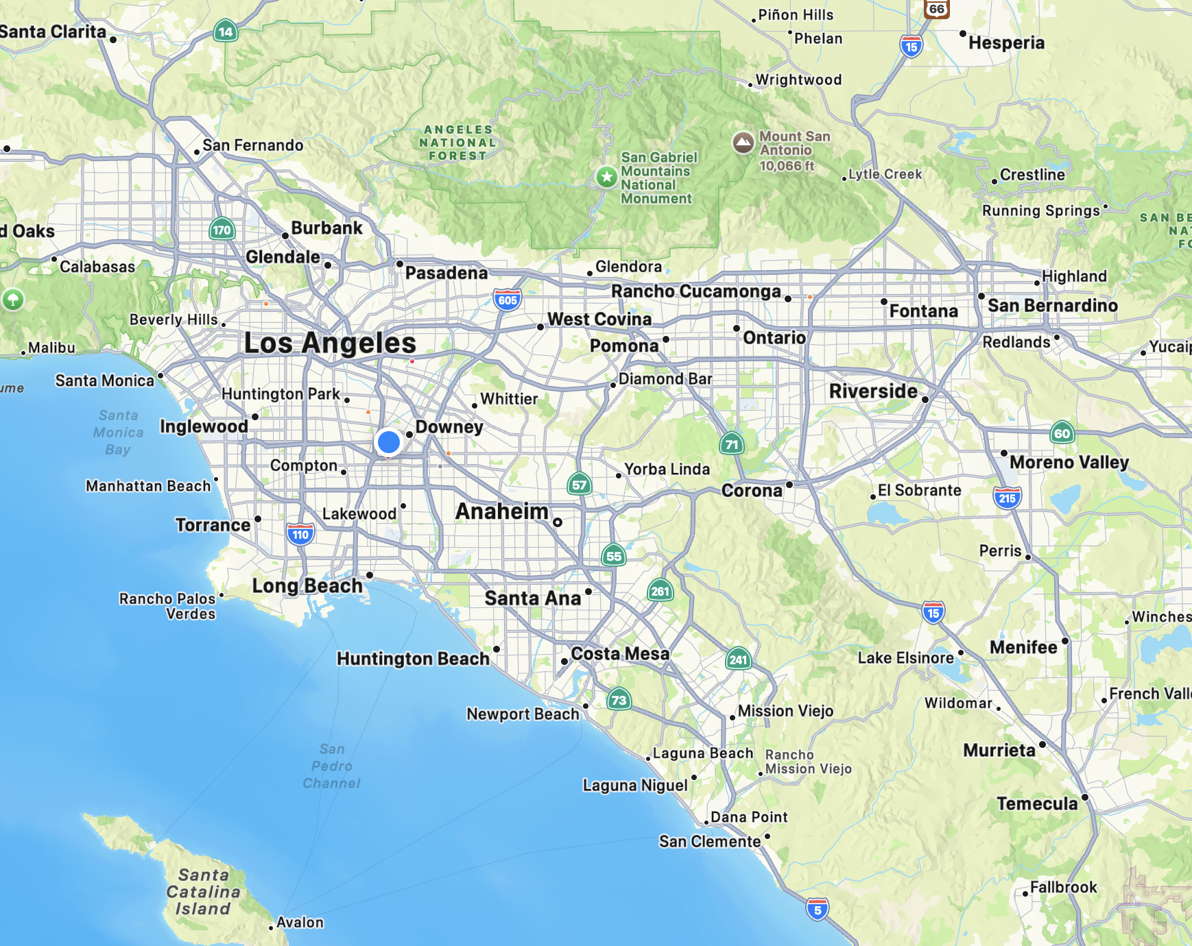 Jesse's SoCal service area